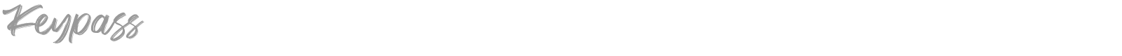 Keypass font preview